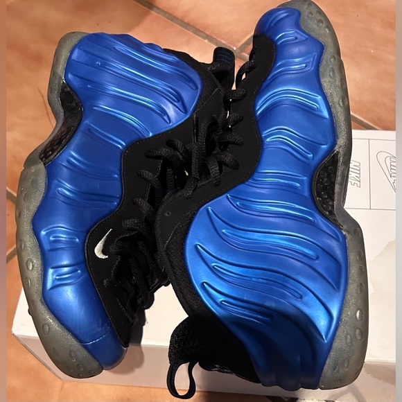 💙🖤💙Nike Foamposite Original Penny’s Orlando Magic🖤💙🖤M8.5 W10 Lightly Worn - Picture 2 of 4